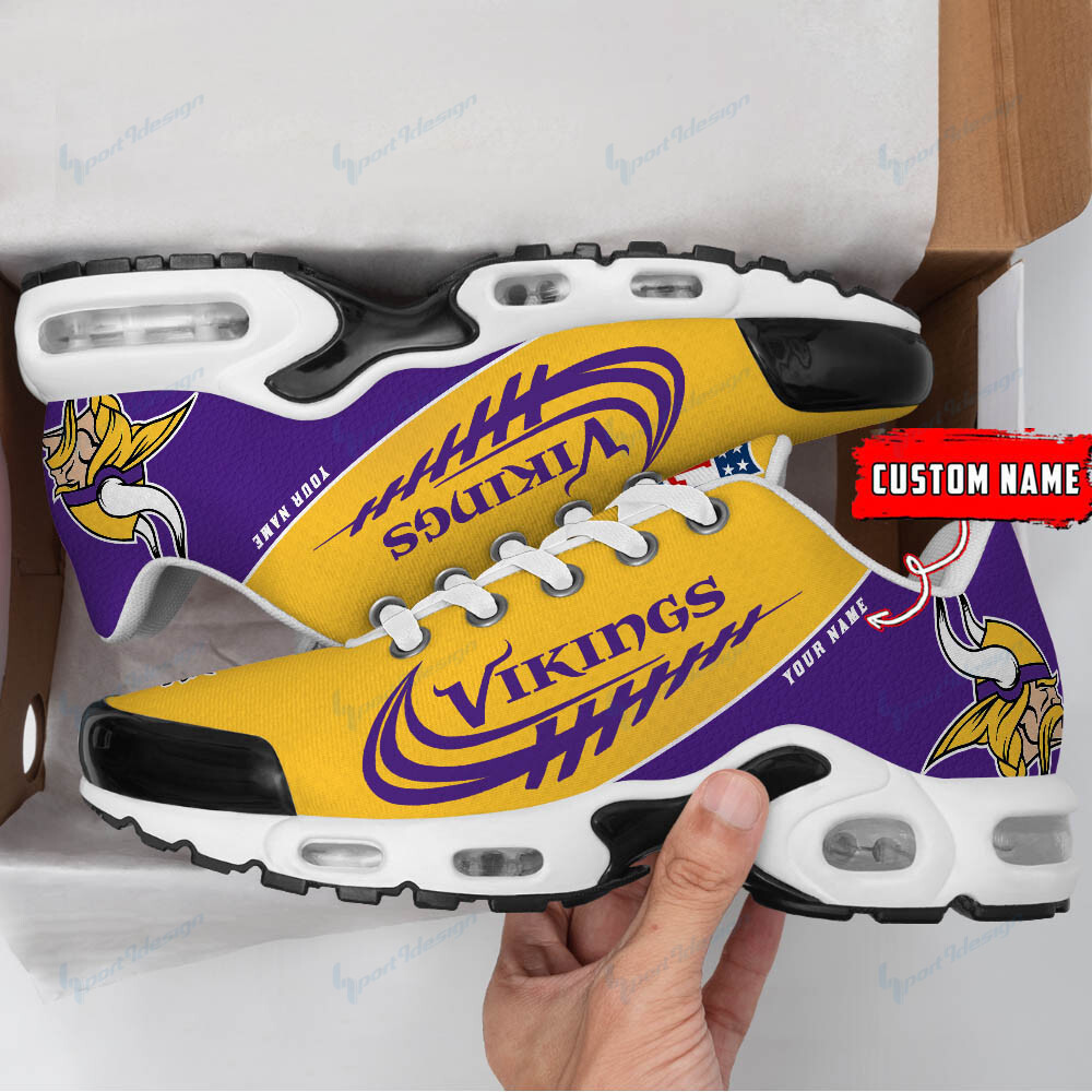 Minnesota Vikings Personalized Air Max Shoes Cushion Sneaker