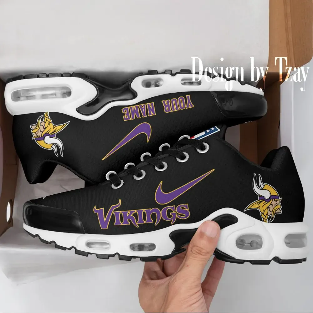 Minnesota Vikings Personalized New Air Max Plus TN Shoes Air Cushion Sneaker 511SU-9335