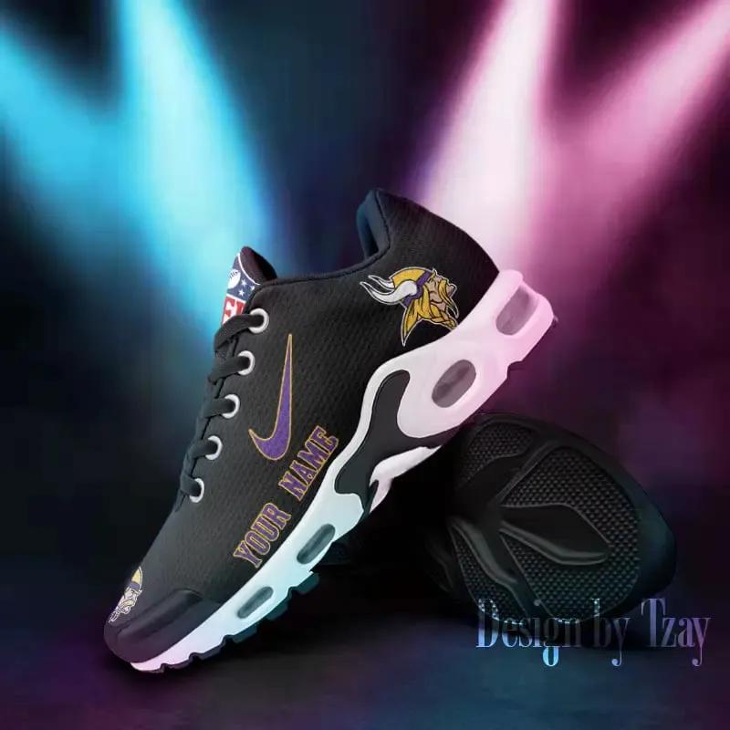 Minnesota Vikings Personalized New Air Max Plus TN Shoes Air Cushion Sneaker 511SU-9335