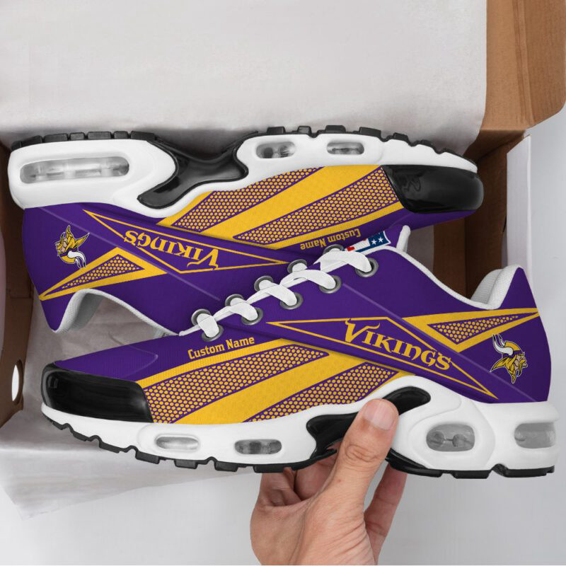 Minnesota Vikings Premium Air Max Plus Sport Sneakers For Fan Gifts