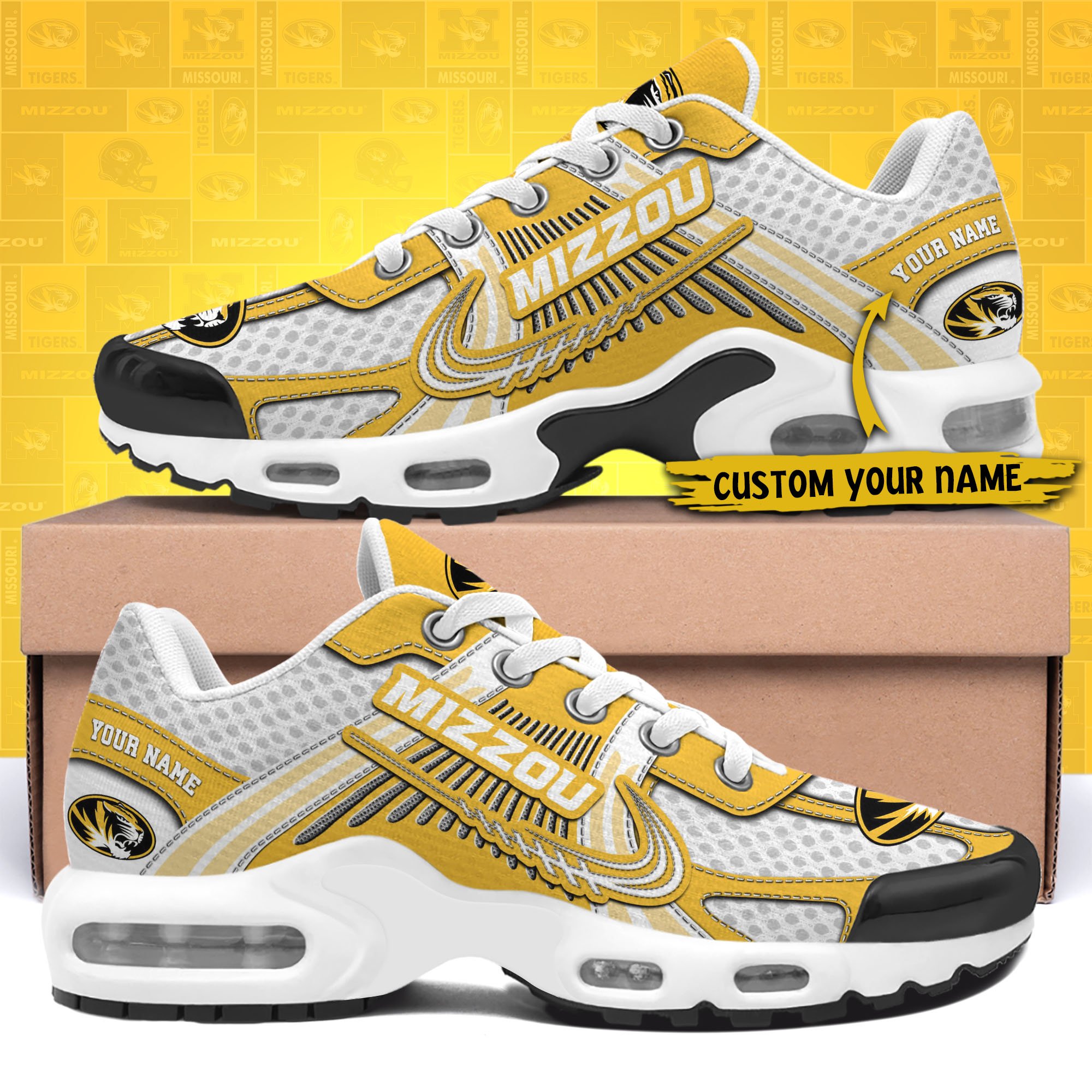 Missouri Tigers TN Shoes Custom Your Name, Sport Shoes