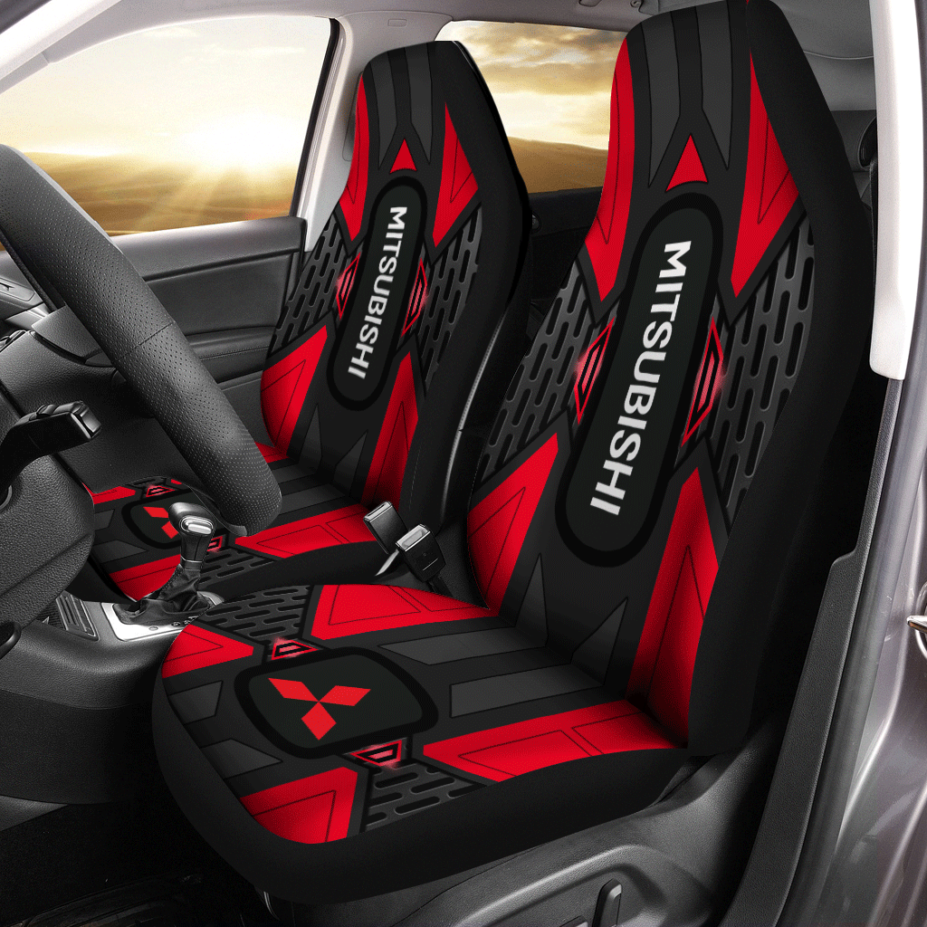 Mitsubishi Car Seat Cover ( Set Of 2 ) 