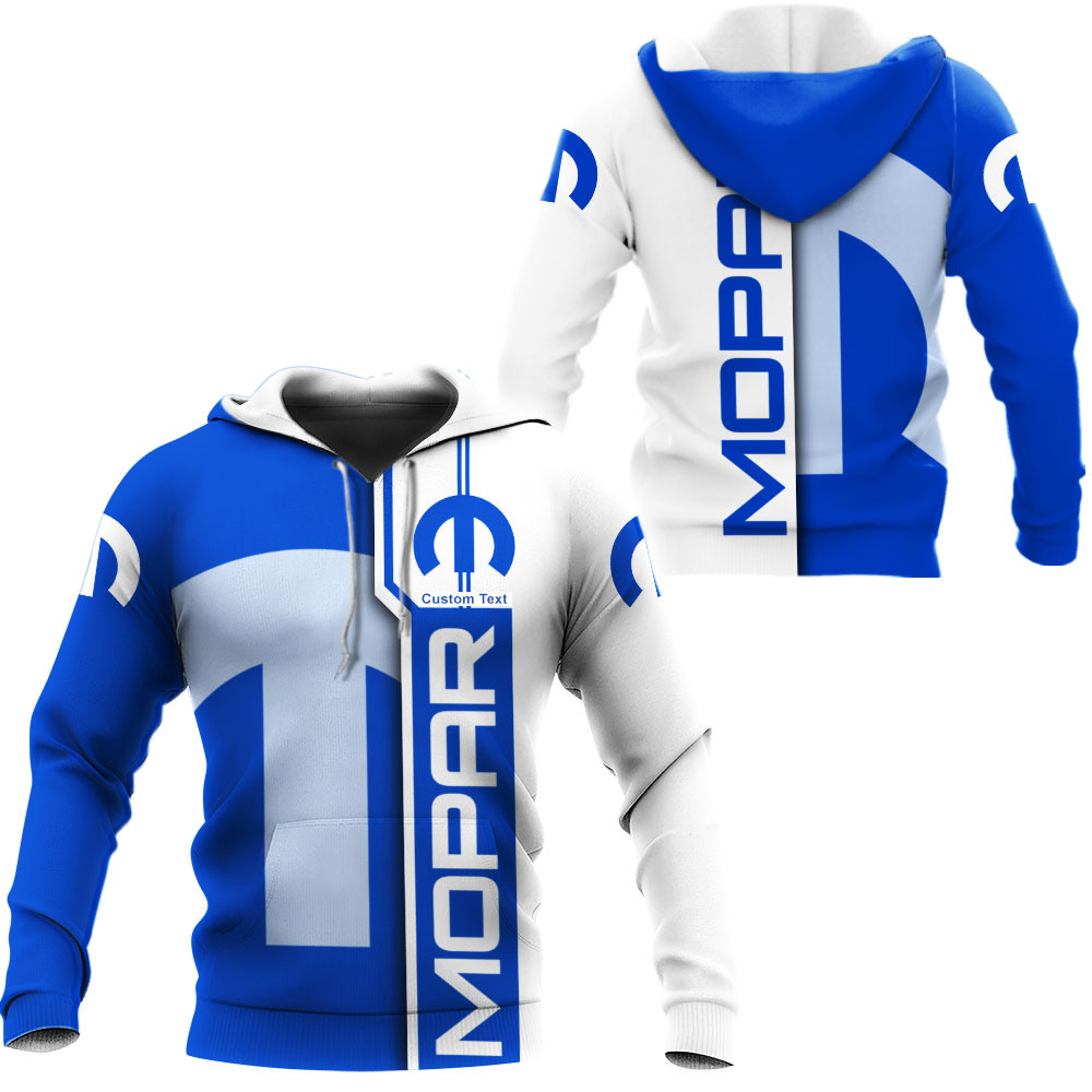 Mopar 3D Apparel Zip Hoodie,Pant,Polo, Button Hawaii Shirt Personalized 