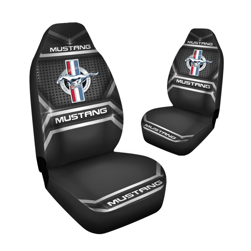 Mustang Car Seat Cover ( Set Of 2 )