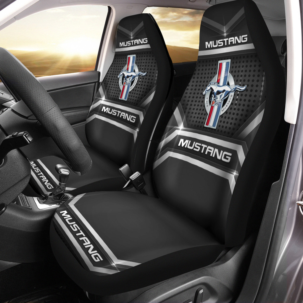 Mustang Car Seat Cover ( Set Of 2 ) 
