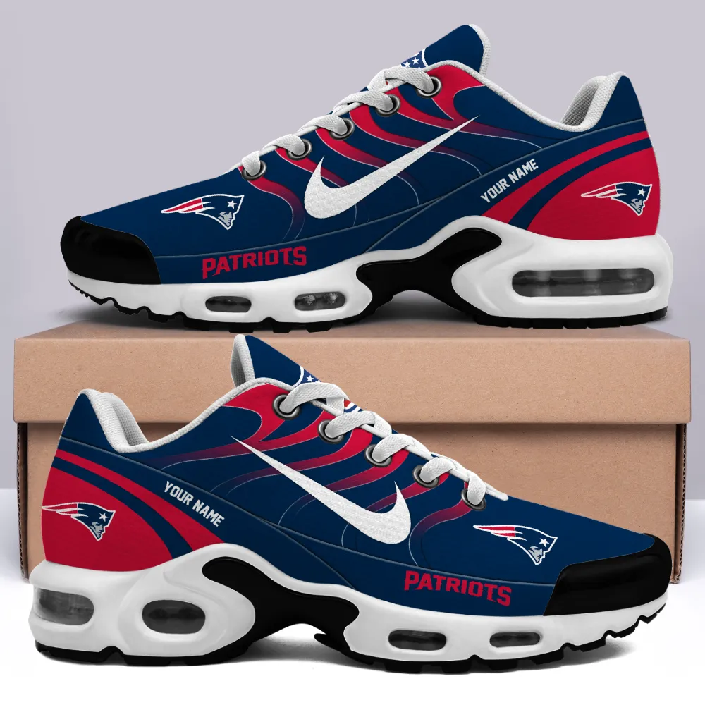 New England Patriots New Air Max Plus TN Shoes Air Cushion Sneaker 995ZY-8525