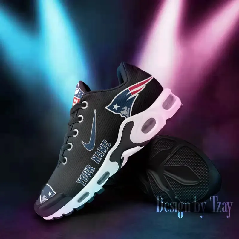New England Patriots Personalized New Air Max Plus TN Shoes Air Cushion Sneaker 516GC-6832