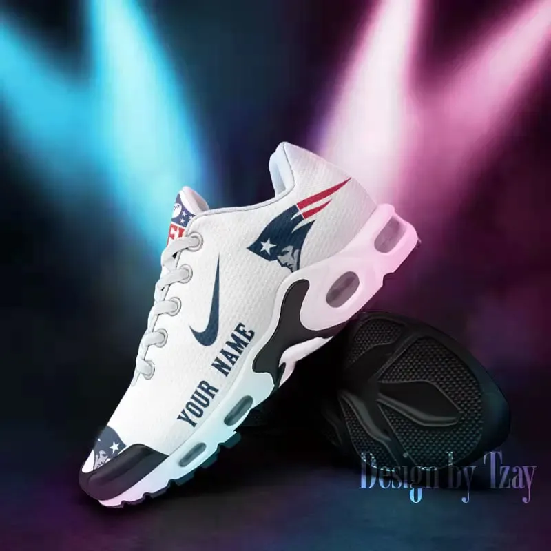 New England Patriots Personalized New Air Max Plus TN Shoes Air Cushion Sneaker 516GC-6832