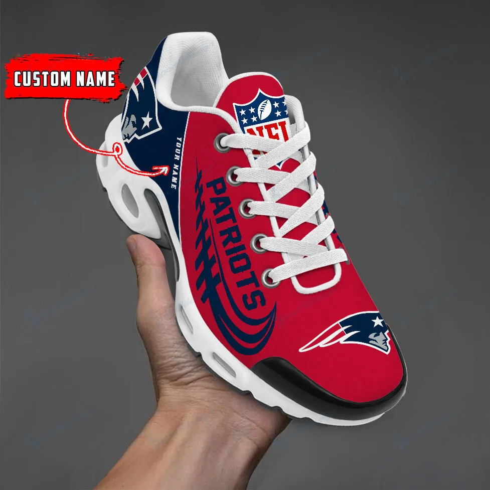 New England Patriots Personalized New Air Max Plus TN Shoes Air Cushion Sneaker 654QC-1909