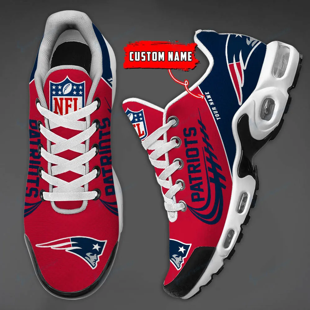 New England Patriots Personalized New Air Max Plus TN Shoes Air Cushion Sneaker 654QC-1909