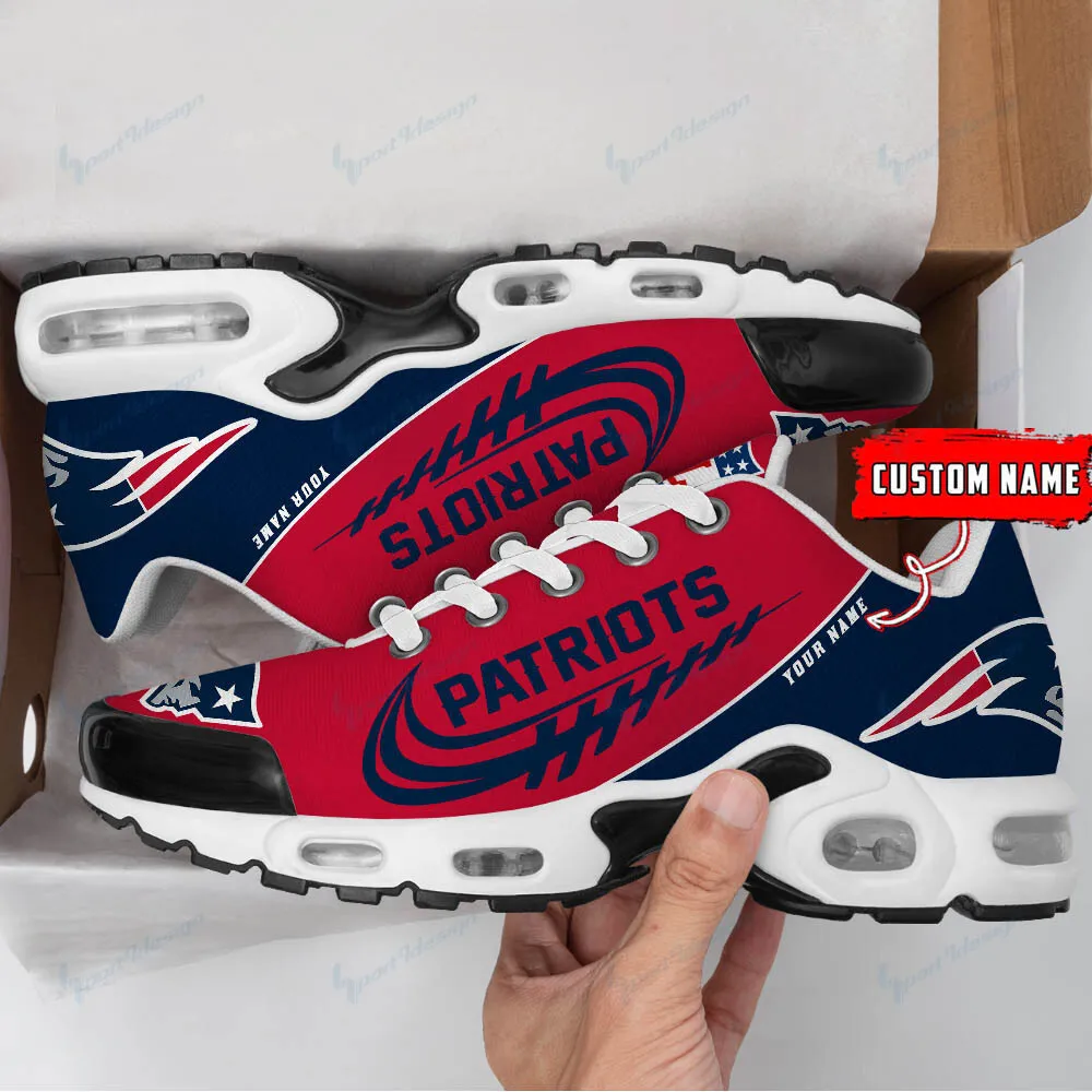 New England Patriots Personalized New Air Max Plus TN Shoes Air Cushion Sneaker 654QC-1909