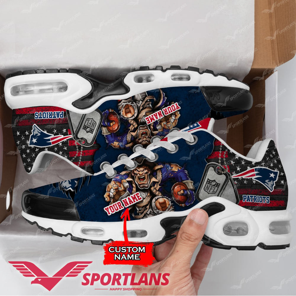 New England Patriots Personalized TN Shoes Air Cushion Sneakers DTYNNS