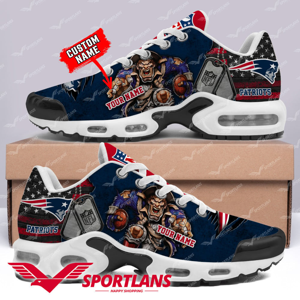 New England Patriots Personalized TN Shoes Air Cushion Sneakers DTYNNS