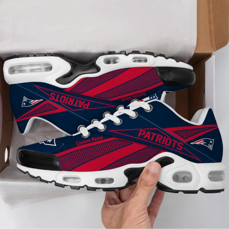 New England Patriots Premium Air Max Plus Sport Sneakers For Fan Gifts