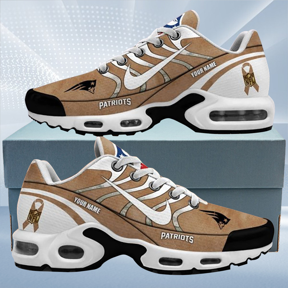 New England Patriots Salute To Service Personalized TN Air Max Shoes Air Cushion Sneakers