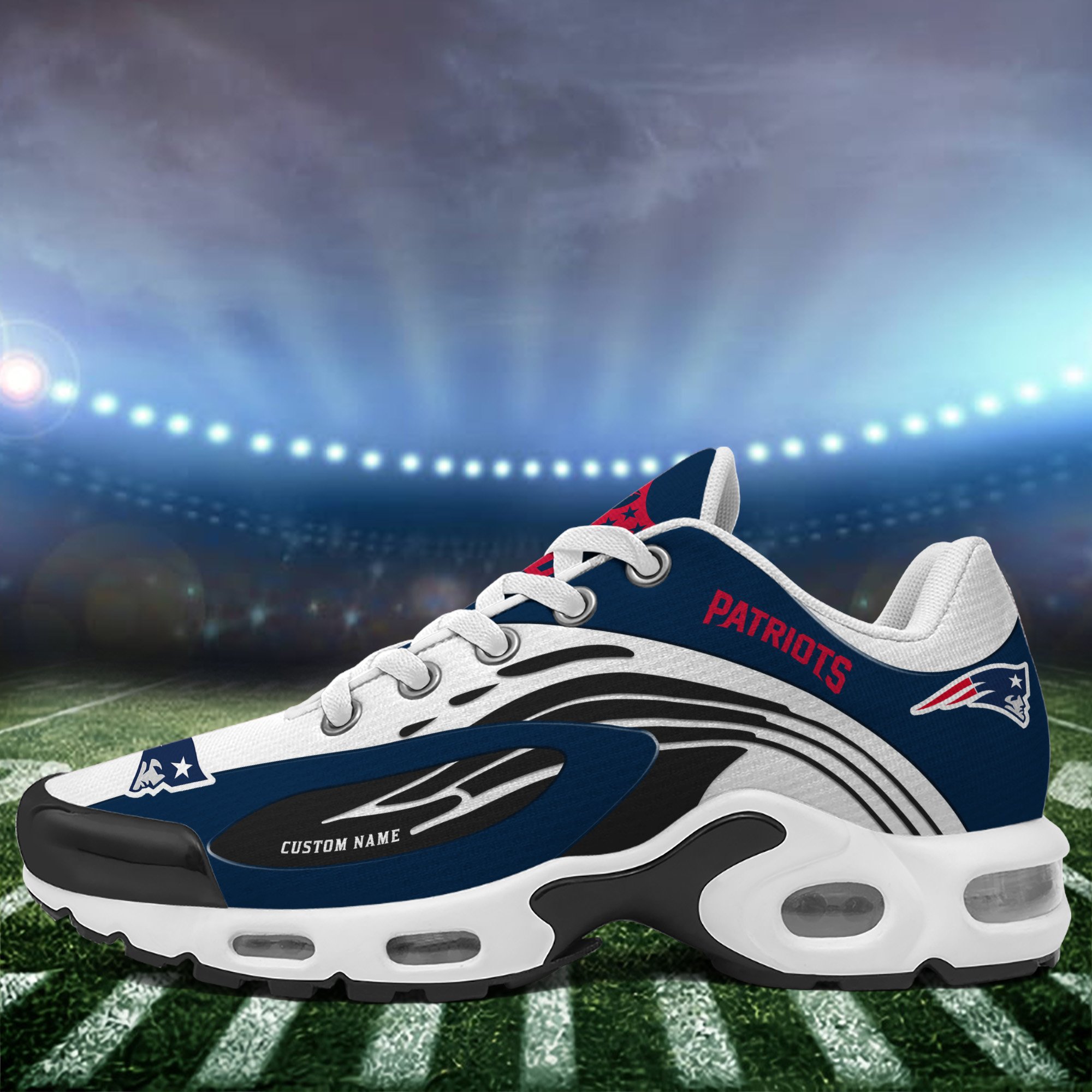 New England Patriots TN Shoes 2025 Version Custom Your Name