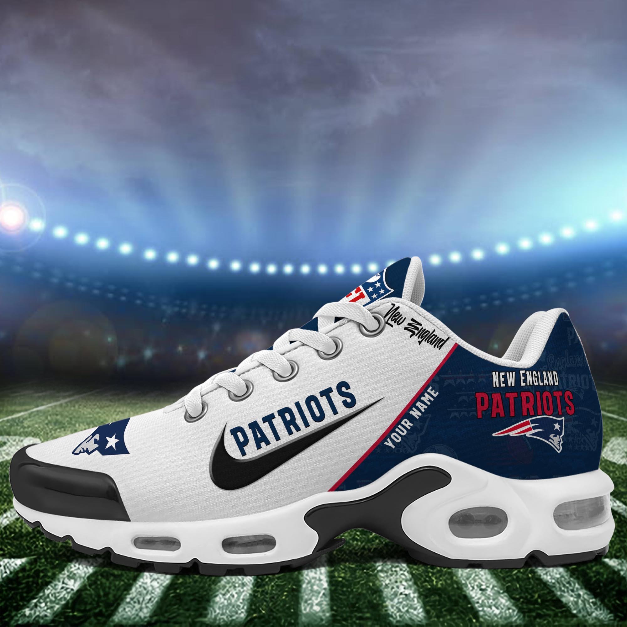 New England Patriots TN Shoes 2025 Versions Custom Your Name 670