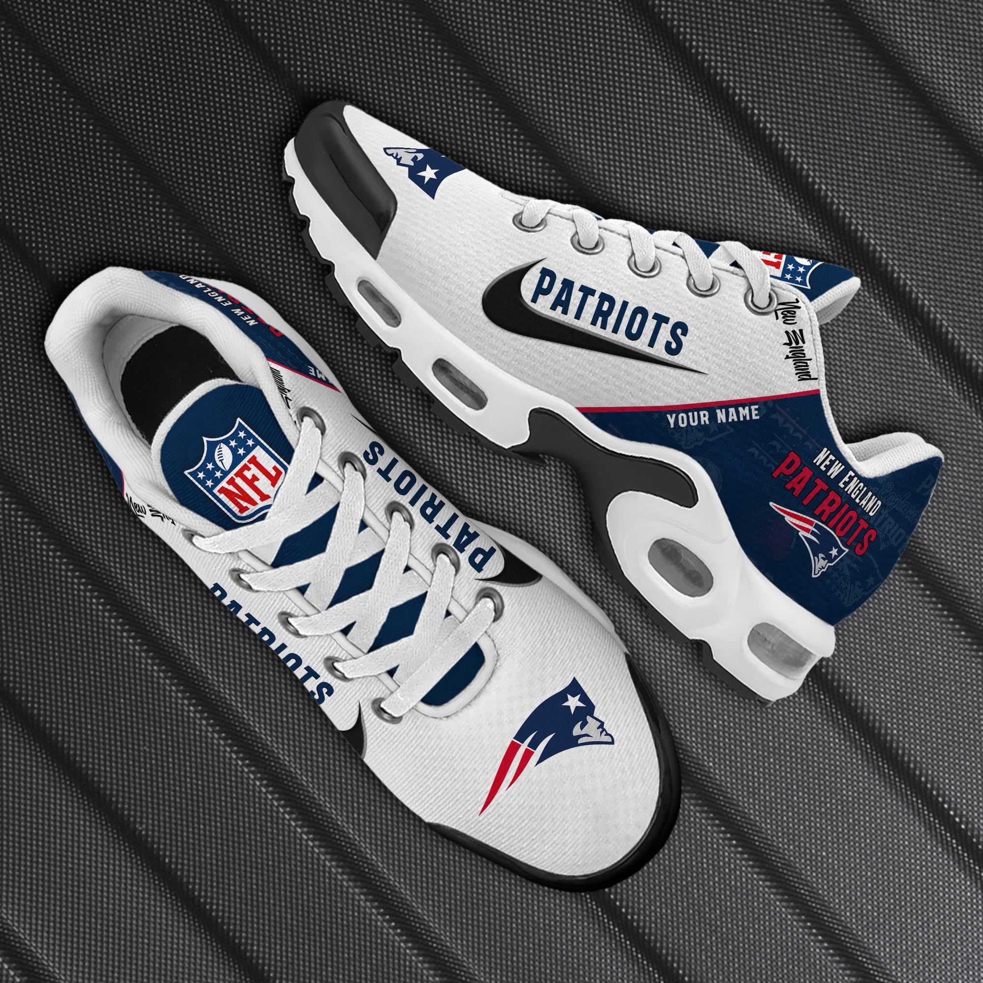 New England Patriots TN Shoes 2025 Versions Custom Your Name 670