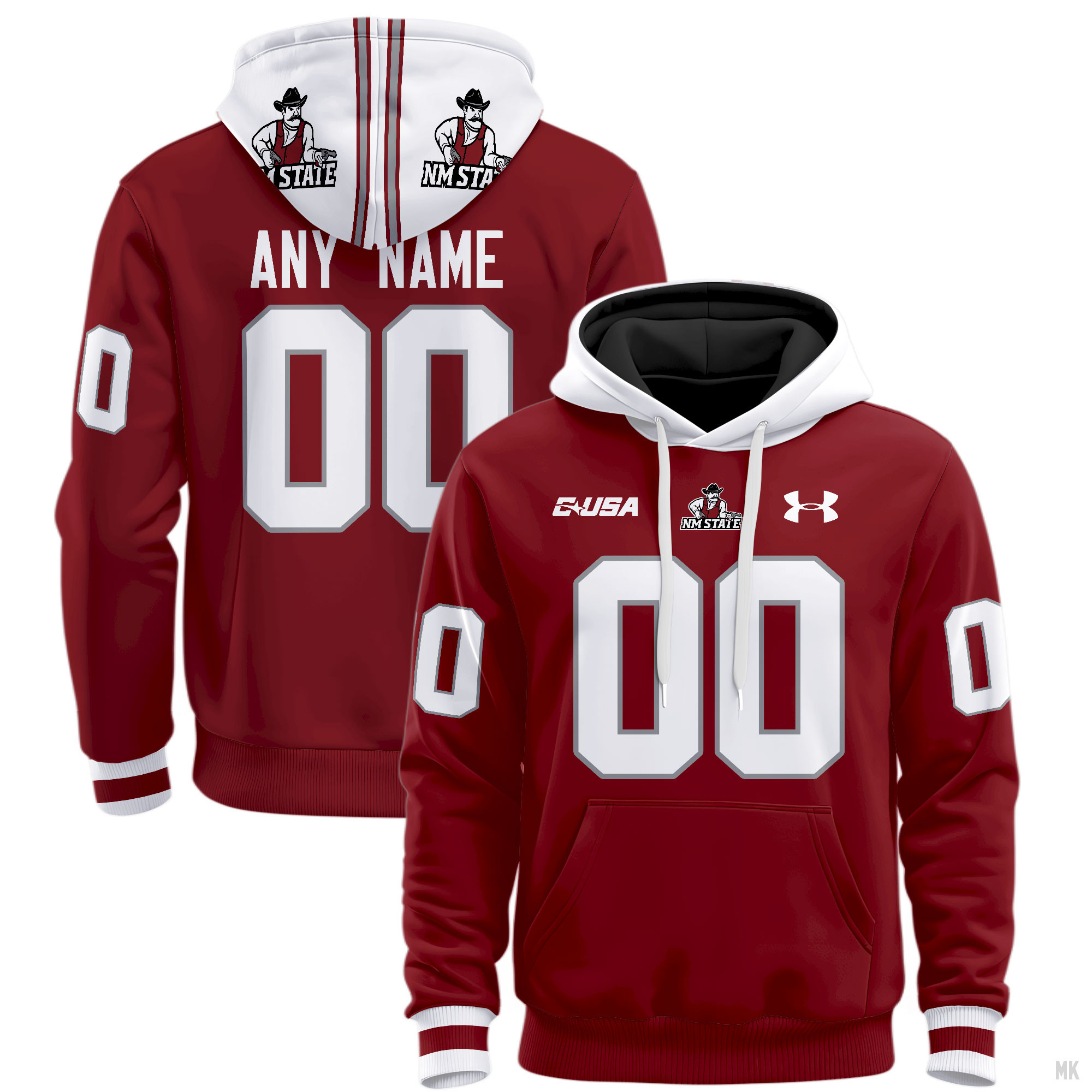 New Mexico State Aggies Football Hoodie 