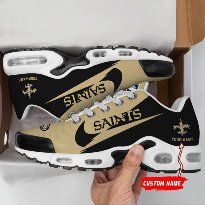 New Orleans Saints Custom Name Shoes Air Cushion Sneakers