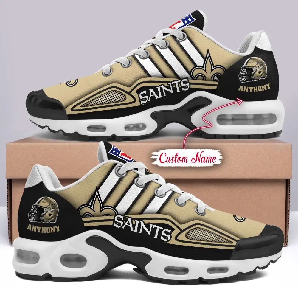 New Orleans Saints Personalized New Air Max Plus TN Shoes Air Cushion Sneaker 122VV-1768