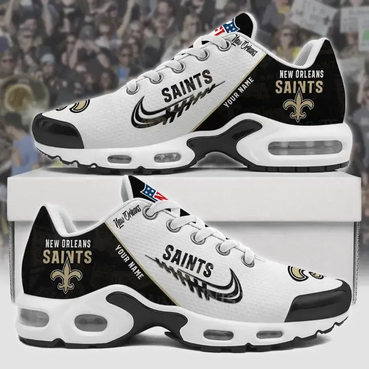 New Orleans Saints Personalized New Air Max Plus TN Shoes Air Cushion Sneaker 525VT-2735