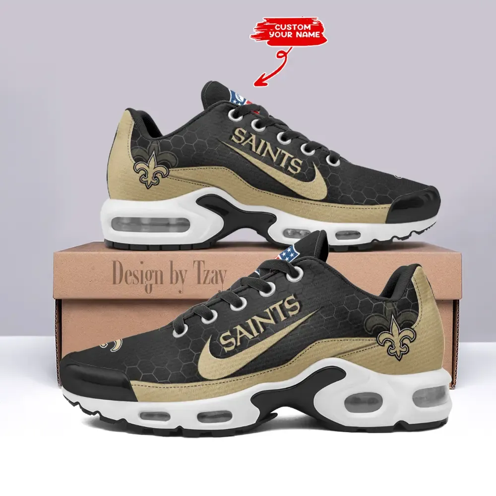 New Orleans Saints Personalized New Air Max Plus TN Shoes Air Cushion Sneaker DV1 566XG-7178