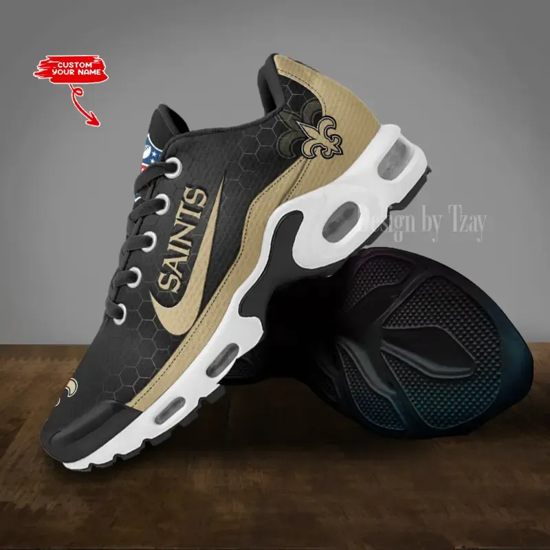 New Orleans Saints Personalized New Air Max Plus TN Shoes Air Cushion Sneaker DV1 566XG-7178