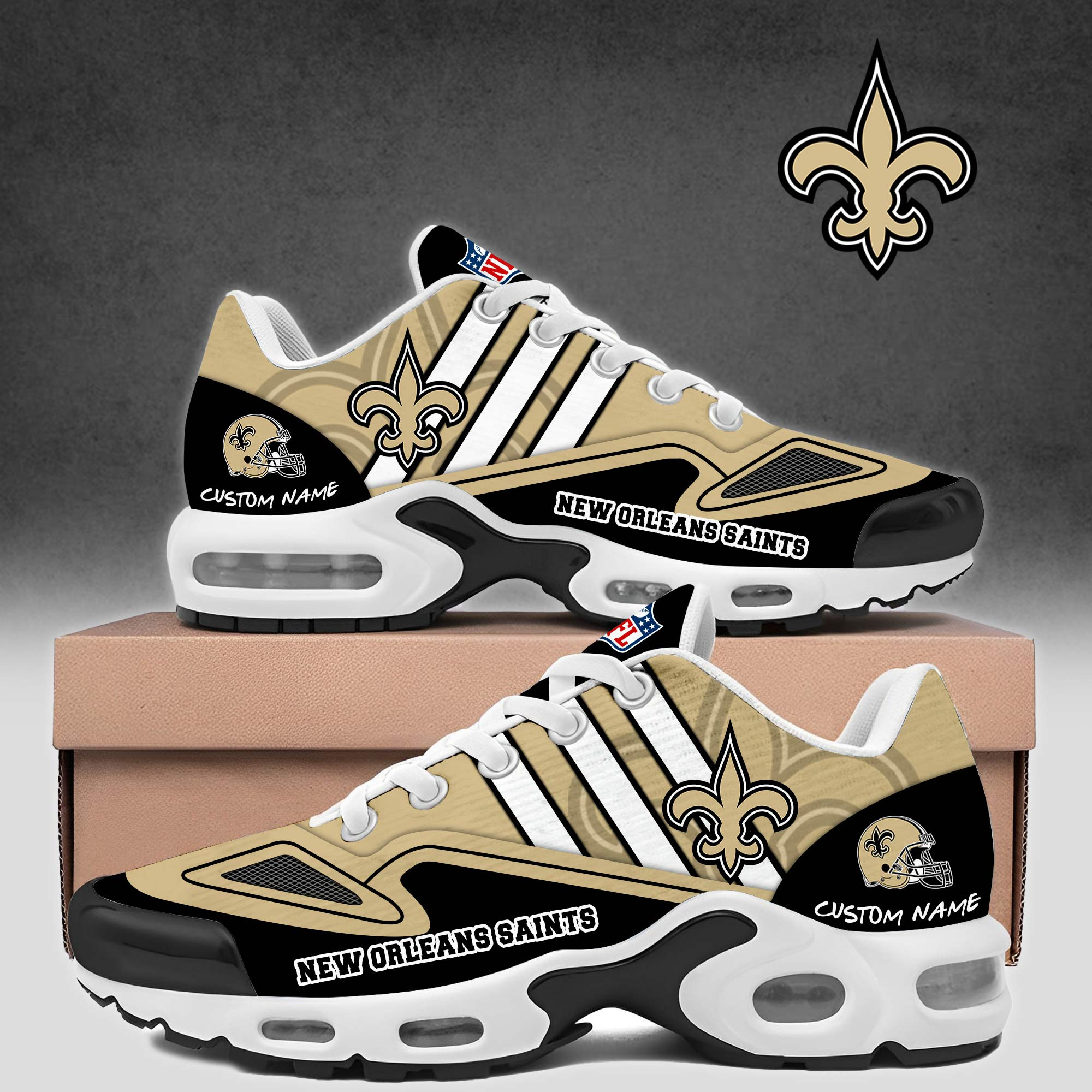 New Orleans Saints TN Air Max Plus Shoes Sneakers For Men And Women