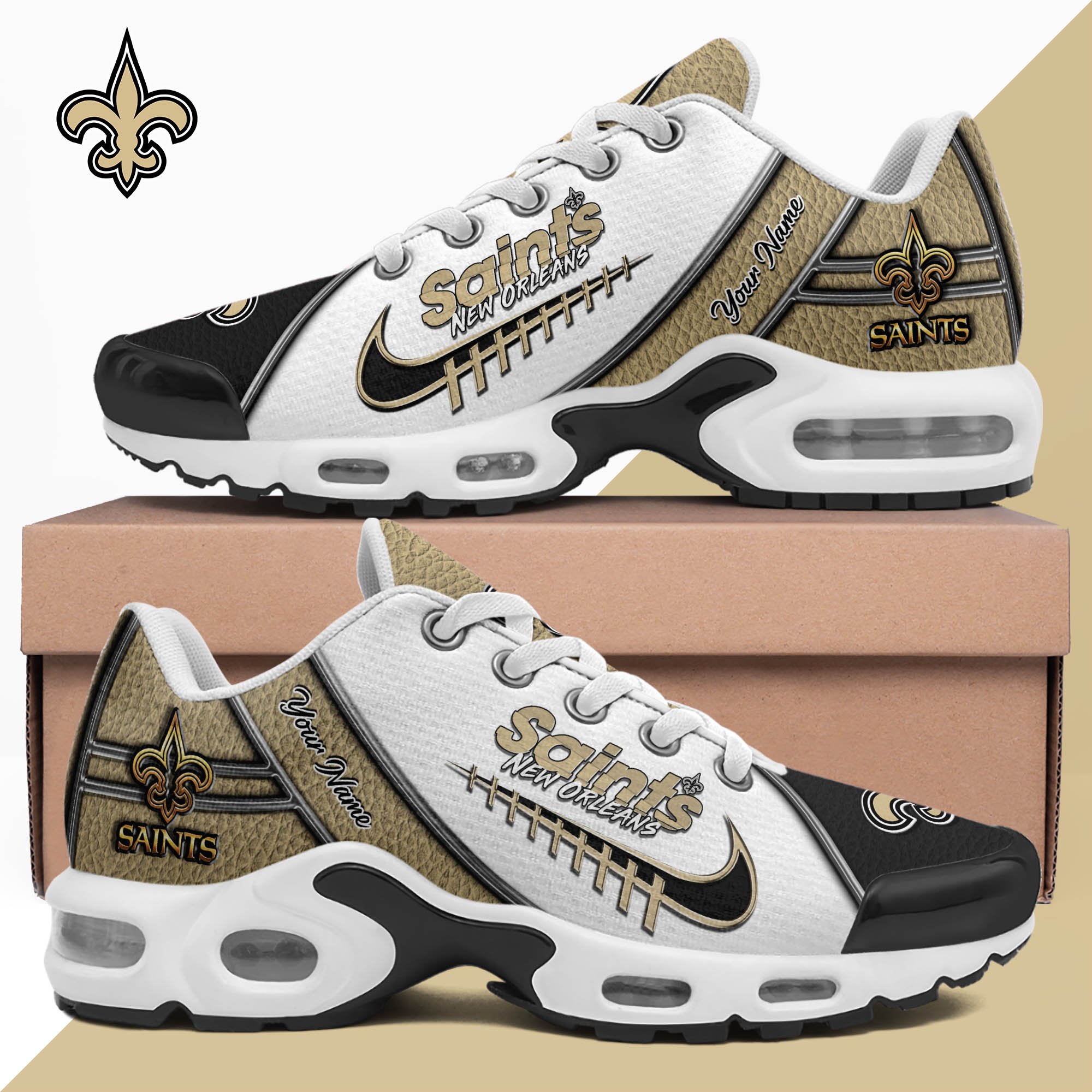 New Orleans Saints TN Shoes 2025 Version Custom Your Name, Football Team Shoes 516
