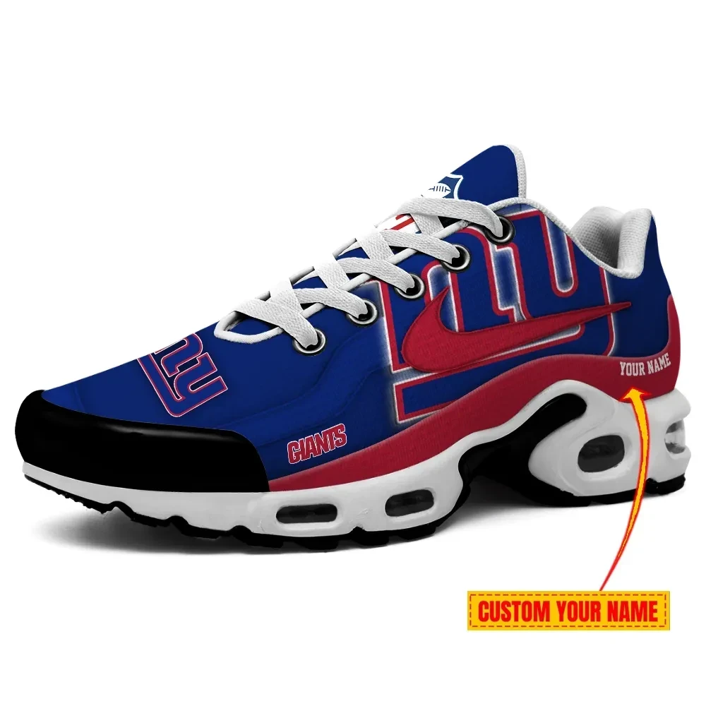 New York Giants Personalized Name Team Mix Colors V1 TN Shoes Air Cushion Sneakers