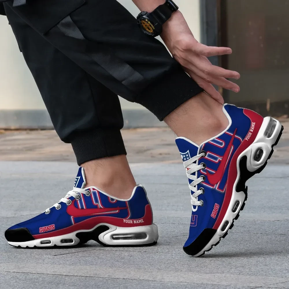 New York Giants Personalized Name Team Mix Colors V1 TN Shoes Air Cushion Sneakers