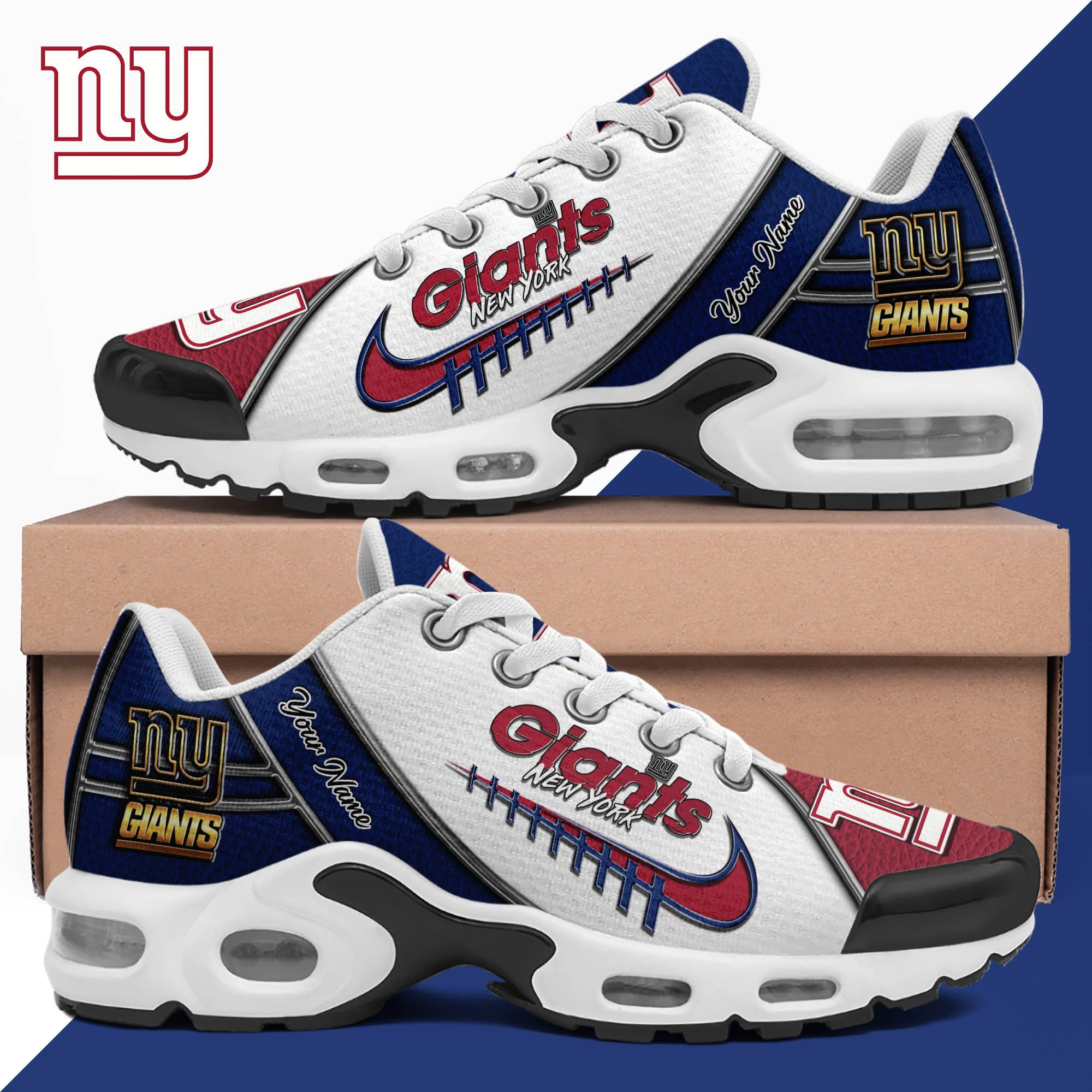 New York Giants TN Shoes 2025 Version Custom Your Name, Football Team Shoes 516