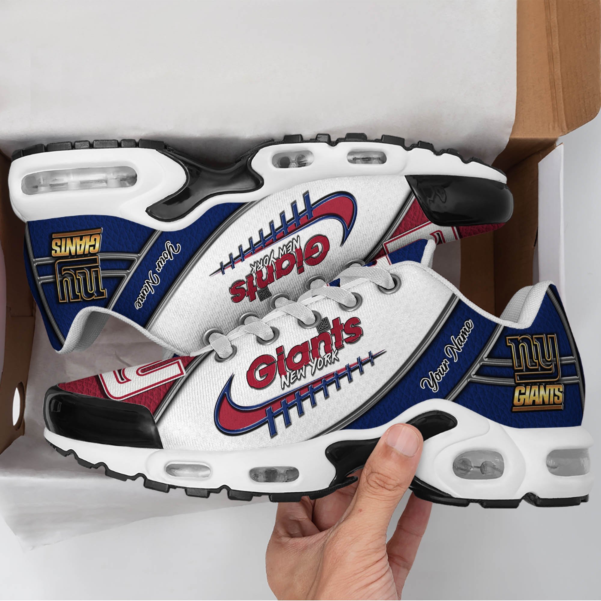 New York Giants TN Shoes 2025 Version Custom Your Name, Football Team Shoes 516
