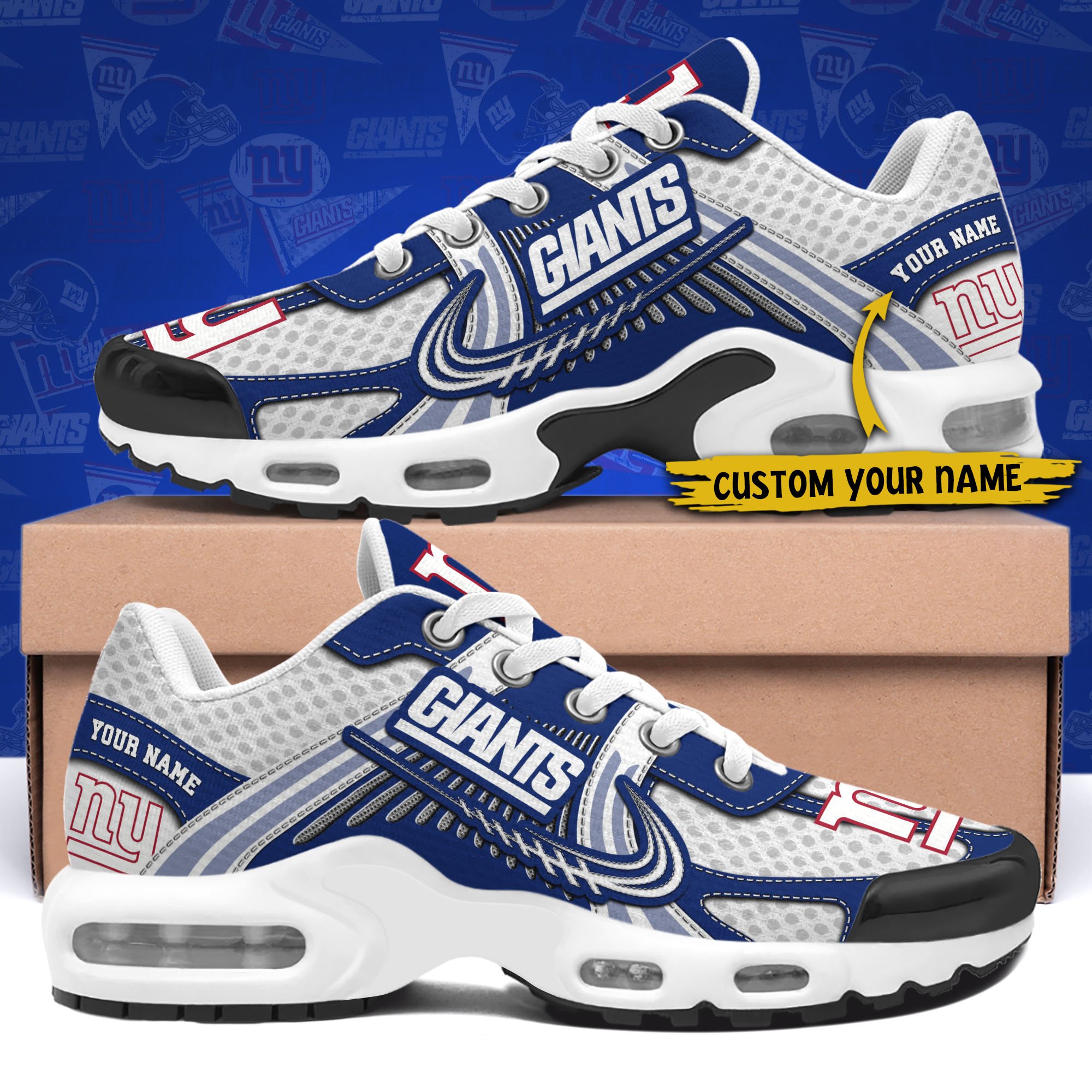 New York Giants TN Shoes Custom Your Name, Sport Team Shoes