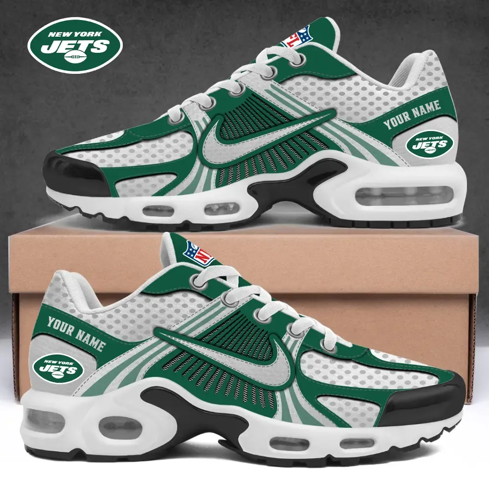 New York Jets New Air Max Plus TN Shoes Air Cushion Sneaker 792SV-3381