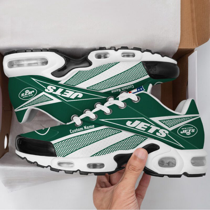 New York Jets Premium Air Max Plus Sport Sneakers For Fan Gifts