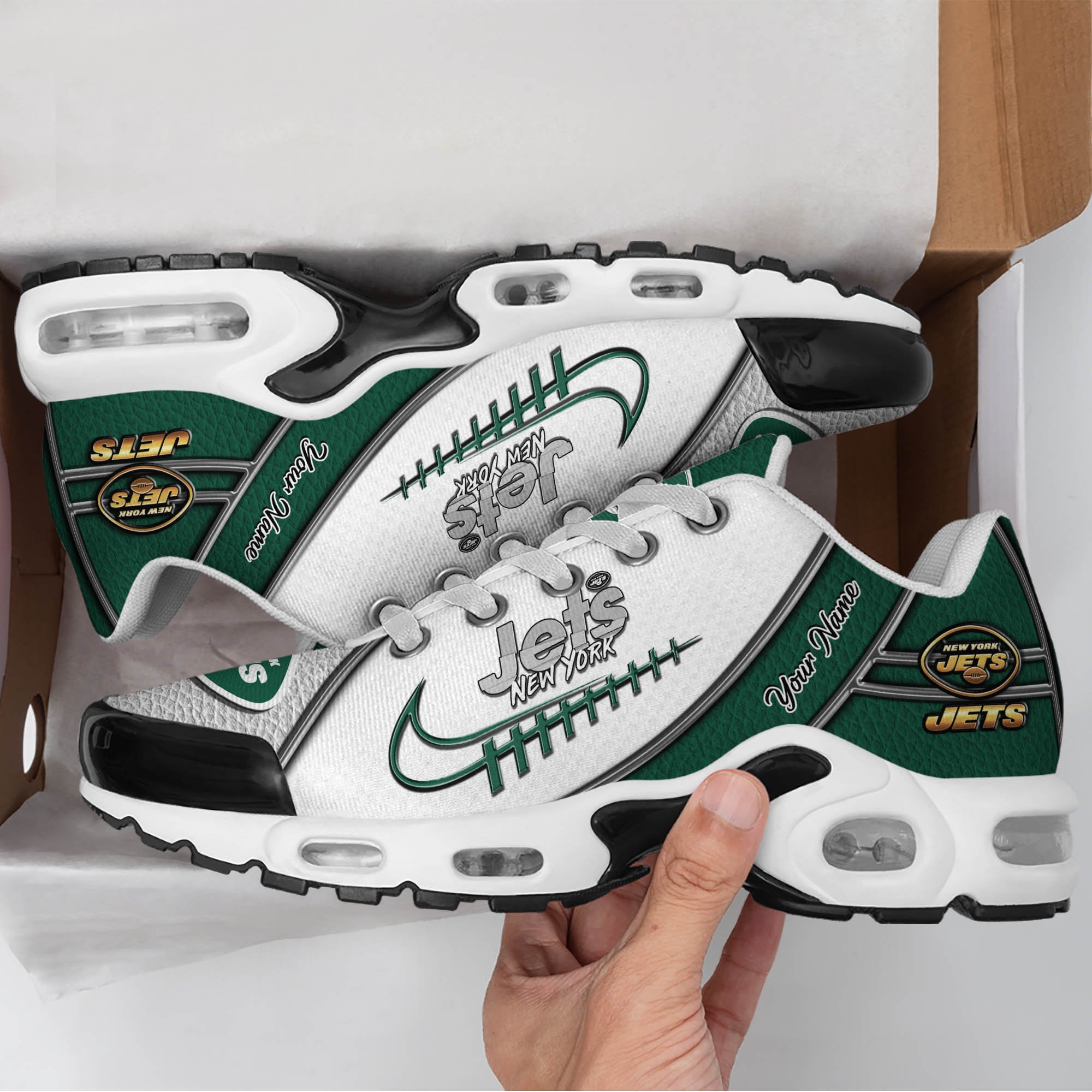 New York Jets TN Shoes 2025 Version Custom Your Name, Football Team Shoes 516