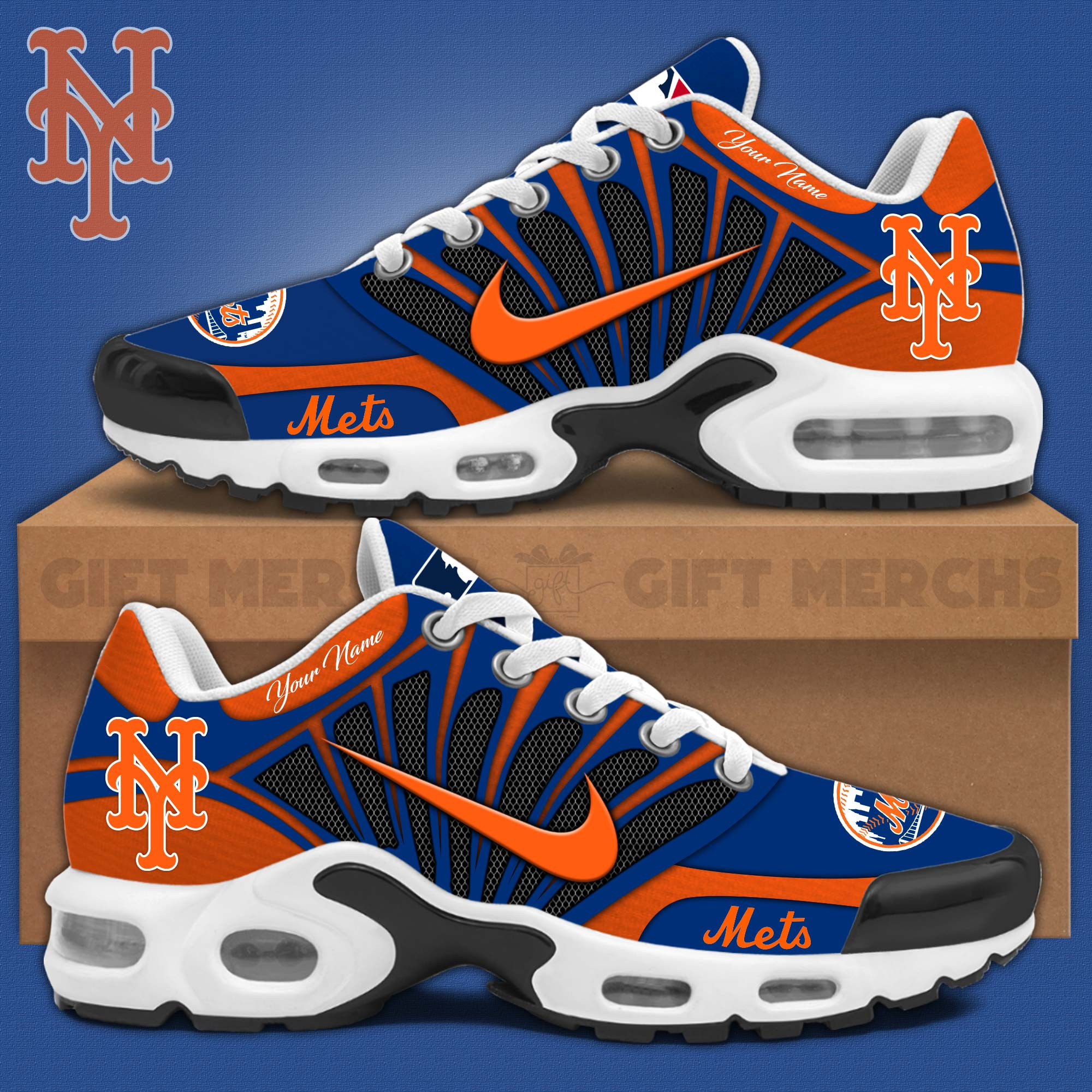 New York Mets TN Air Max Plus Shoes Sneakers For Men And Women