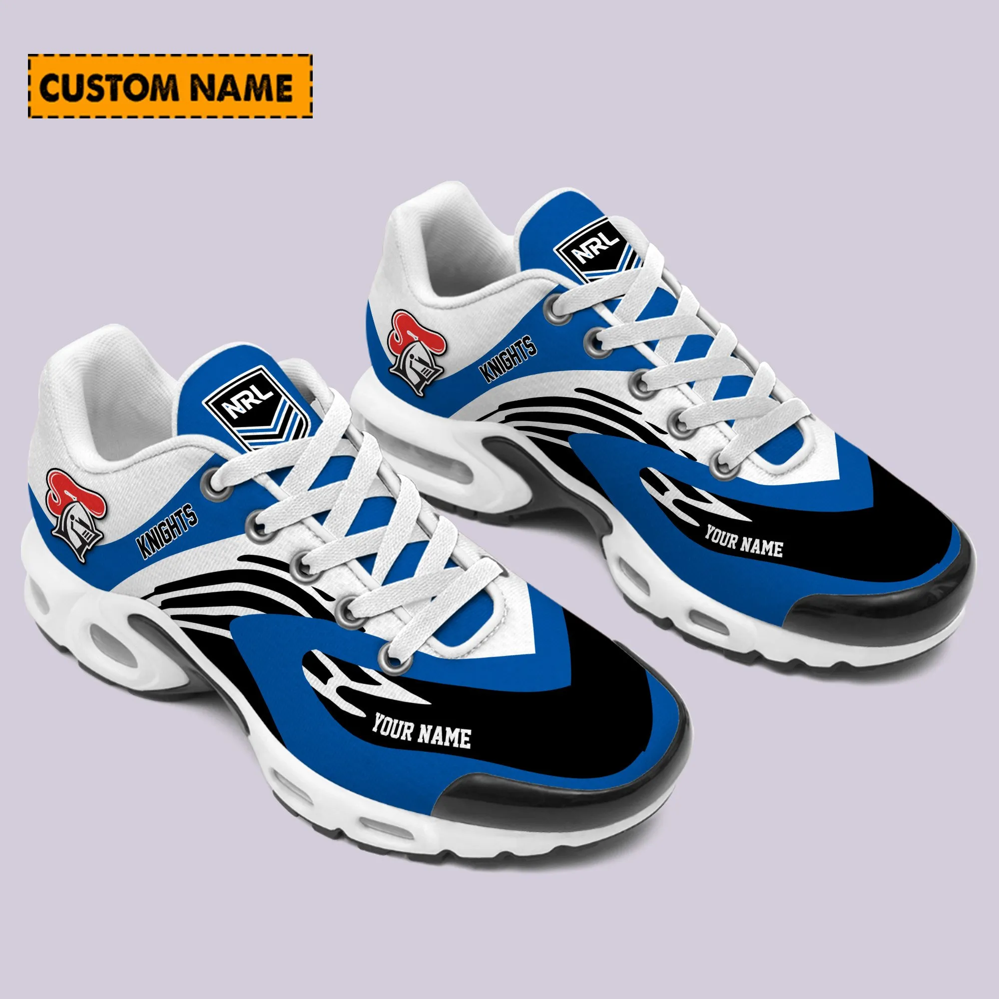 Newcastle Knights Sport Team TN Air Max Shoes Air Cushion Sneakers 523SK-6933