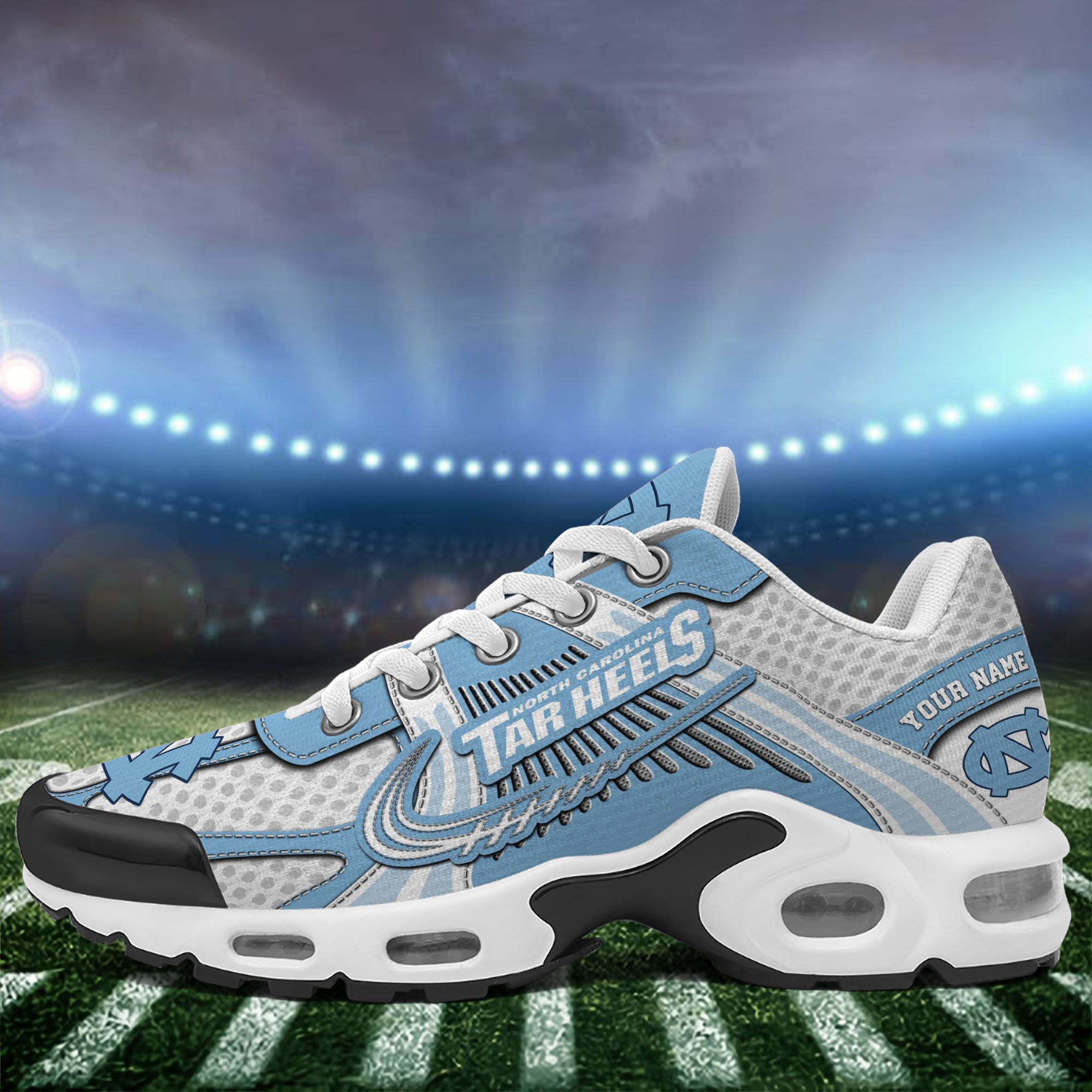 North Carolina Tar Heels TN Shoes Custom Your Name, Sport Shoes