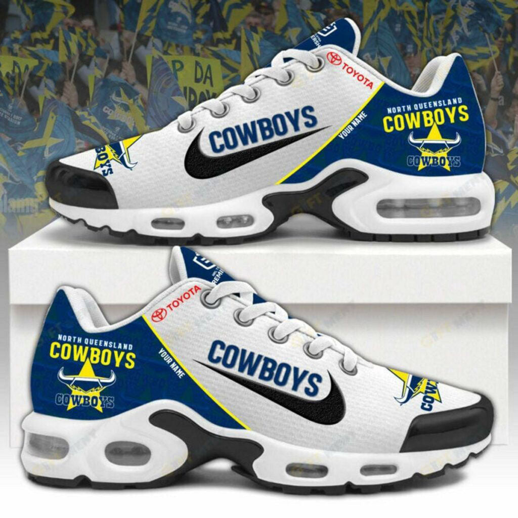North Queensland Cowboys CUSTOMIZED UNISEX AIR MAX PLUS SNEAKER