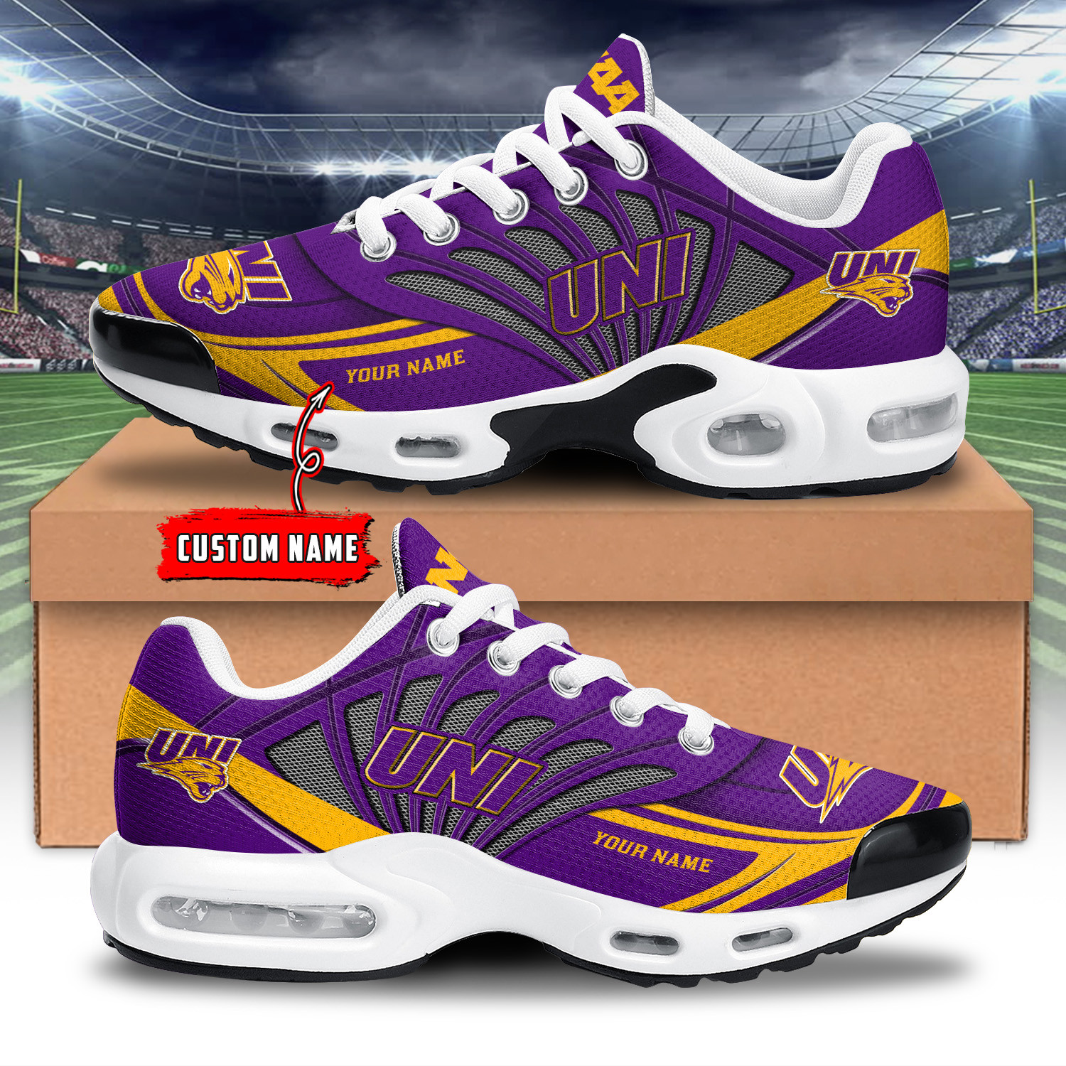 Northern lowa TN Air Max Plus Shoes Sneakers For Men And Women