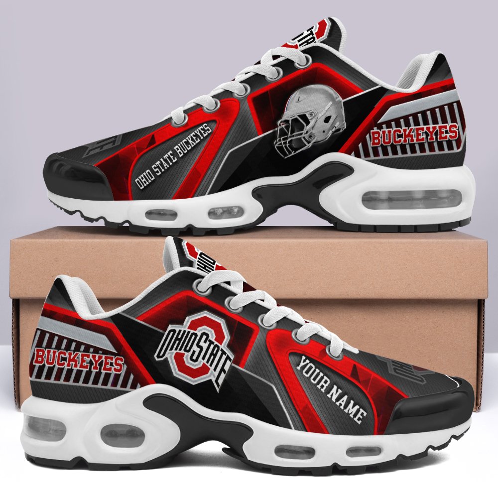Ohio State Buckeyes Team TN Shoes 2025 Version Personalized Your Name, Sport Shoes, Fan Gifts ETHY 51257