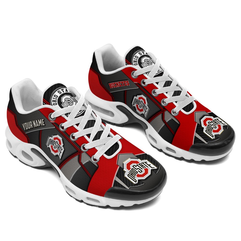 Ohio State Buckeyes TN Shoes 2025 Version Personalized Your Name, Sport Team Shoes, Gifts For Fan ETHY 51335