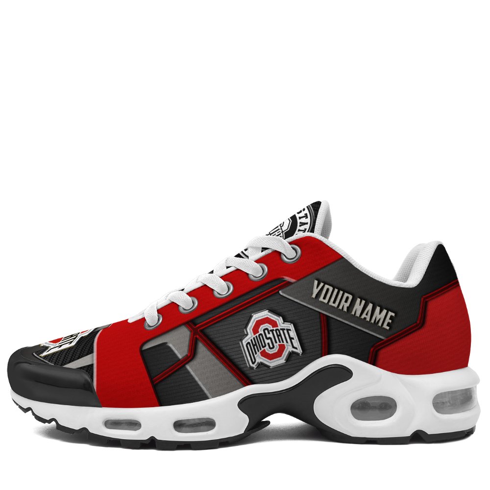 Ohio State Buckeyes TN Shoes 2025 Version Personalized Your Name, Sport Team Shoes, Gifts For Fan ETHY 51335