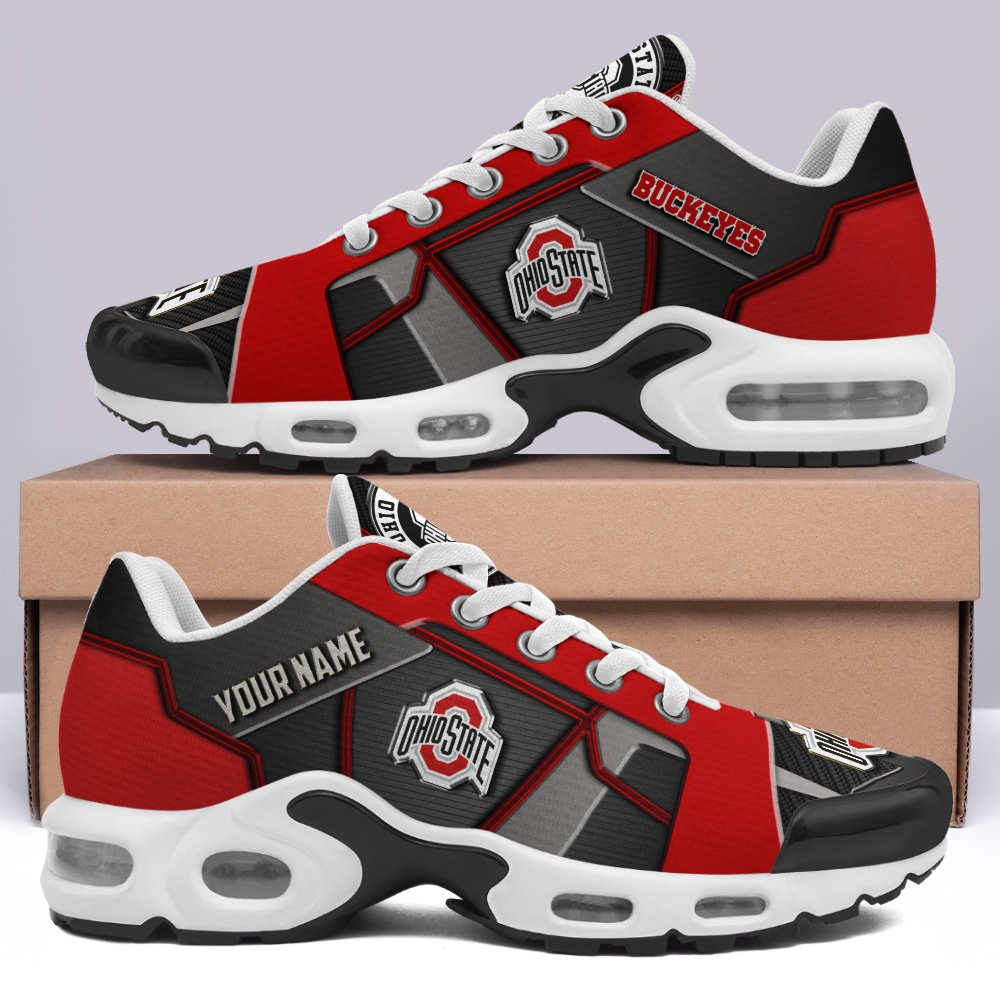 Ohio State Buckeyes TN Shoes 2025 Version Personalized Your Name, Sport Team Shoes, Gifts For Fan ETHY 51335