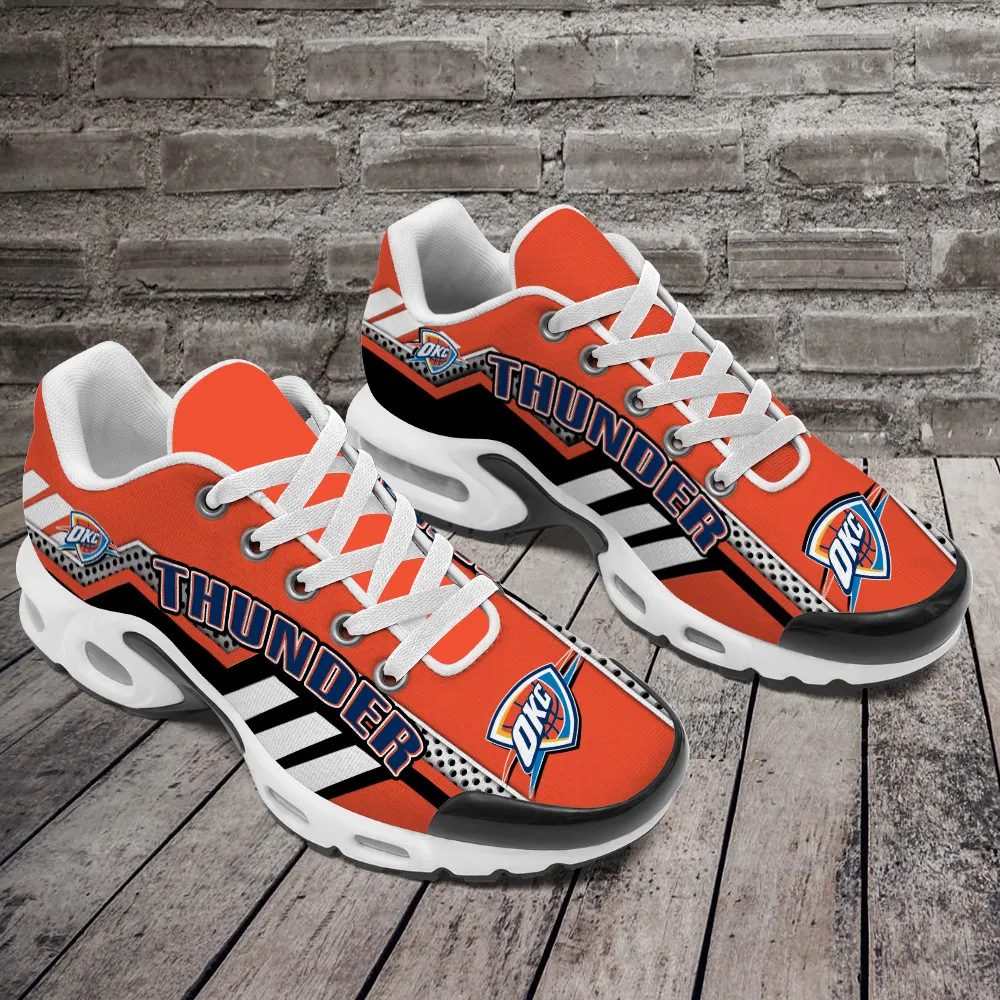 Oklahoma City Thunder Personalized Name Team Mix Colors Sport Team TN Air Max Shoes Air Cushion Sneakers 658CW-1426