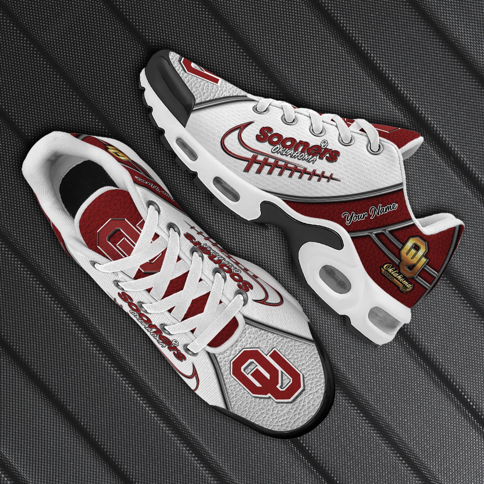 Oklahoma Sooners TN Shoes 2025 Version Custom Your Name, Football Team Shoes 516
