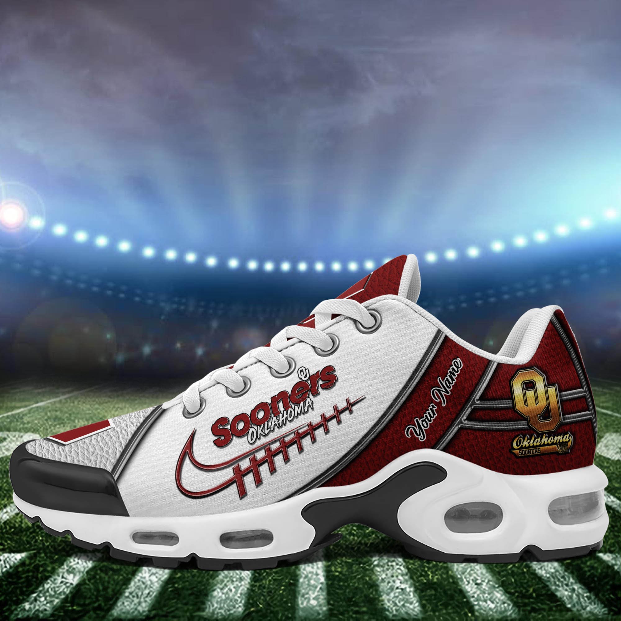 Oklahoma Sooners TN Shoes 2025 Version Custom Your Name, Football Team Shoes 516